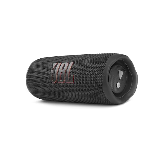 JBL Flip 6 Portable Bluetooth Speaker with 2-way speaker system and powerful JBL Original Pro Sound, up to 12 hours of playtime, in black