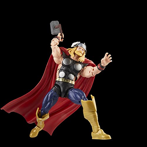 Marvel Hasbro Legends Series Thor vs Destroyer, Avengers 60th Anniversary Collectible 6 Inch Action Figures