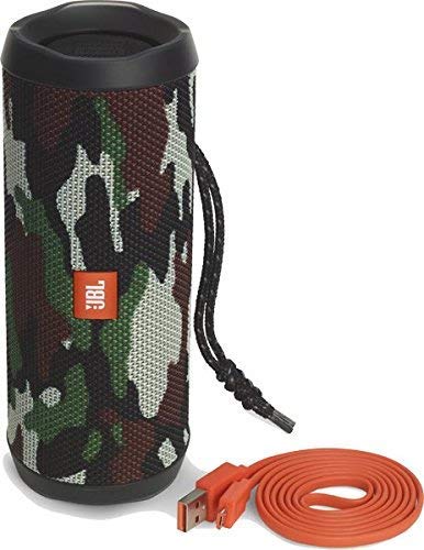 JBL Special Edition Flip 4 Portable Bluetooth Speaker with Rechargeable Battery – Waterproof – Siri and Google compatible – Camouflage