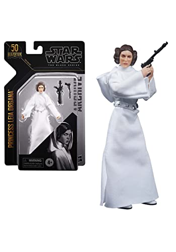 STAR WARS The Black Series Archive Collection Princess Leia Organa 15-Cm-Scale A New Hope Lucasfilm 50th Anniversary Figure