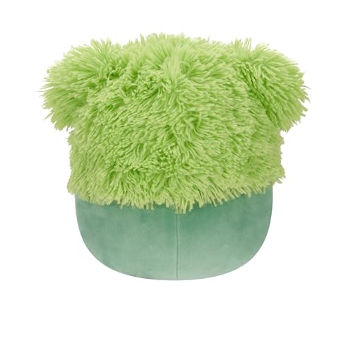 Squishmallows Bren-Green Bigfoot 7.5" Add Squad, Ultrasoft Stuffed Animal Toy, Official Kellytoy Plush