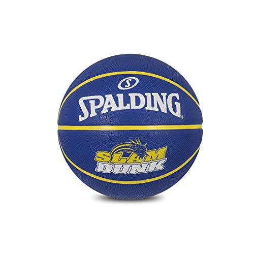 Spalding Dunk Men Basketball Senior Size Ball Official Size 7 + Dual Action Pump