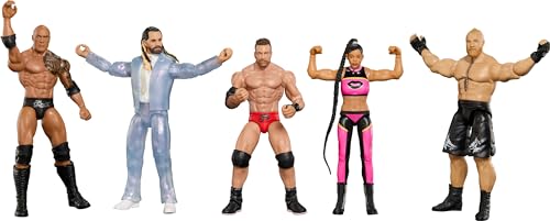 Mattel WWE Action Figure, 6-inch Collectible Bianca Belair with 10 Articulation Points & Life-Like Look, HTW16