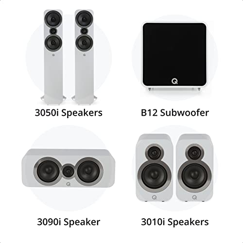 Q ACOUSTICS 3050i 5.1 Plus Home Cinema Pack (Arctic White)