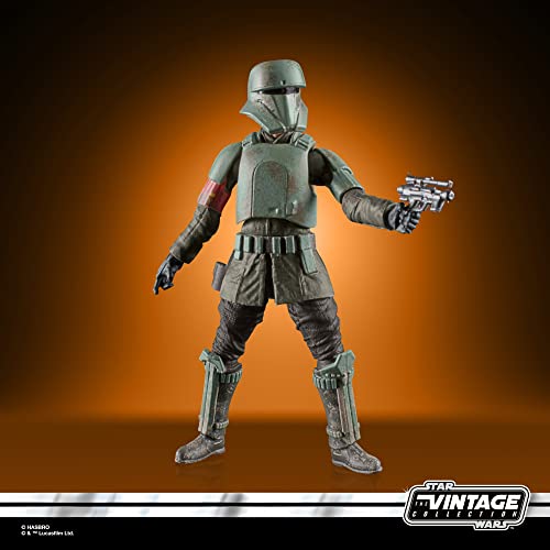 Star Wars Hasbro The Vintage Collection Din Djarin (Morak) Toy 9.5 CM Scale The Mandalorian Figure, Kids 4 and Up