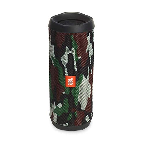 JBL Special Edition Flip 4 Portable Bluetooth Speaker with Rechargeable Battery – Waterproof – Siri and Google compatible – Camouflage