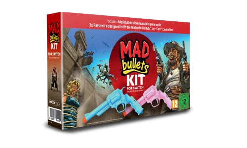 Mad Bullets Kit for Switch - includes downloadable switch code in box game