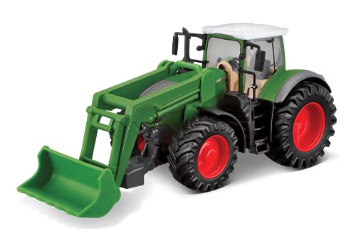 Bburago B18-31631 10CM FENDT 1000 Vario Tractor + Front Loader