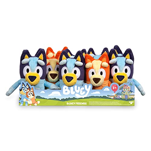 Giochi Preziosi BLY06100 BLY06100 - Bluey Soft Plush Toy - 20 cm Tall - Just Like Cartoon - For Children 3 Years Old, Colourful