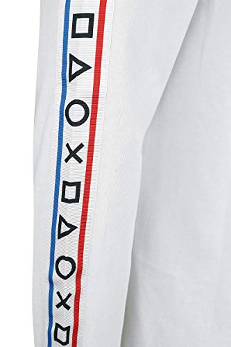 Playstation - Taping Longsleeve Men's T-Shirt (XXL) White