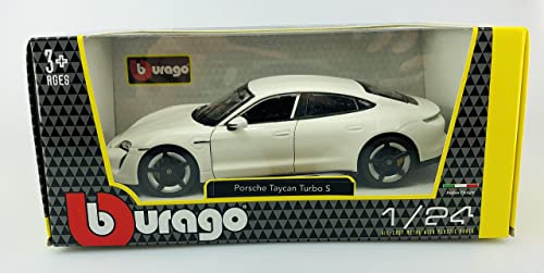 Bburago B18-21098 Porsche 1:24 TAYCAN, White