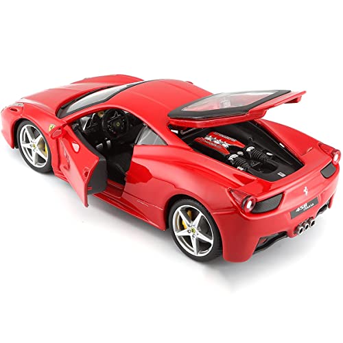 Bburago Ferrari 458 Italia 1:24 Diecast Model Car