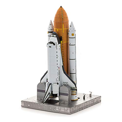 Metal Earth Space Shuttle Launch Kit Premium Iconx 3D Laser Cut Colour Miniature Model Kit