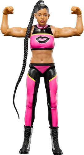 Mattel WWE Action Figure, 6-inch Collectible Bianca Belair with 10 Articulation Points & Life-Like Look, HTW16