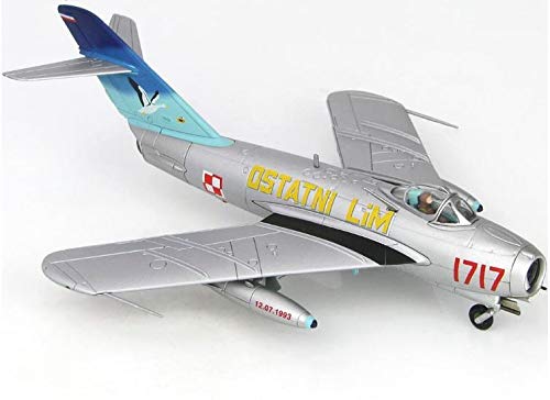 Hobby Master LIM-5 MIG-17F 45th Flight Test Team Polish Air Force 1717 July 1993 1/72 diecast plane model aircraft