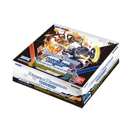 Bandai BCL2588562 Digimon Card Game-Double Diamond Booster BT06, Multi