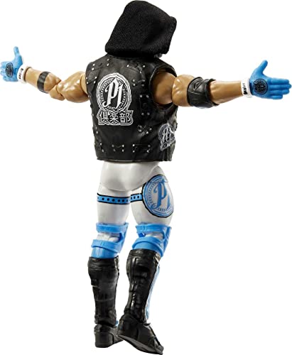 Mattel WWE Aj Styles Ultimate Edition Action Figure with Interchangeable Accessories, Articulation & Life-Like Detail, 6-Inch (HKT44)