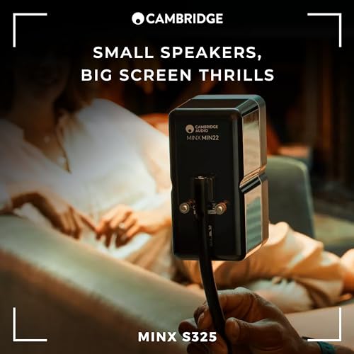 Cambridge Audio Minx S325-5.1 Home Cinema Speaker Package (Black)