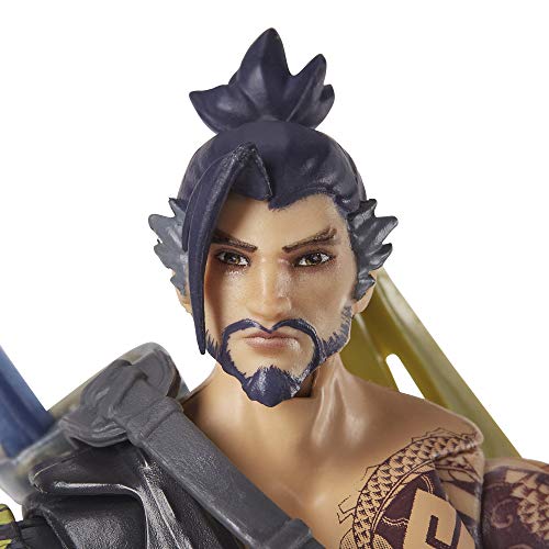 Overwatch Ultimates Series Hanzo and Genji Dual Pack 6-Inch-Scale Collectible Action Figures with Accessories - Blizzard Video Game Characters
