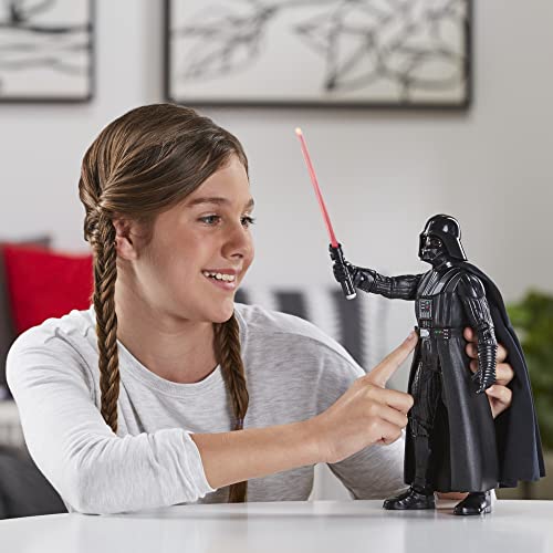 Star Wars Galactic Action Darth Vader Interactive Electronic 30-cm-scale Action Figure, Toys Children Aged 4 and Up