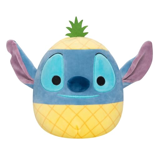 Squishmallows SQK1955 8-Inch Stitch in a Pineapple,Blue