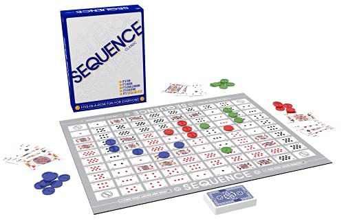 Goliath Games Sequence | Five-in-a-row Fun for Everyone! | Family Strategy Game | For 2 or More Players, Ages 7+