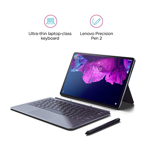 Lenovo Tab P11 Pro Android Tablet| 11 inch Full HD OLED Display| 128GB | Lenovo Keyboard Pack + Lenovo Precision Pen 2 | WiFi | 6GB RAM | Slate Grey