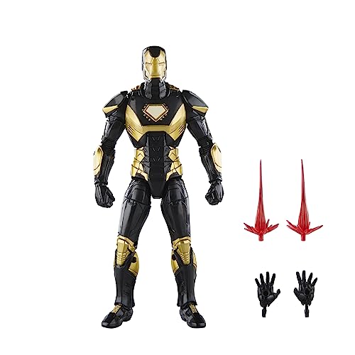 Hasbro Marvel Legends Series Gamerverse Iron Man, Midnight Suns 6" Marvel Legends Action Figures