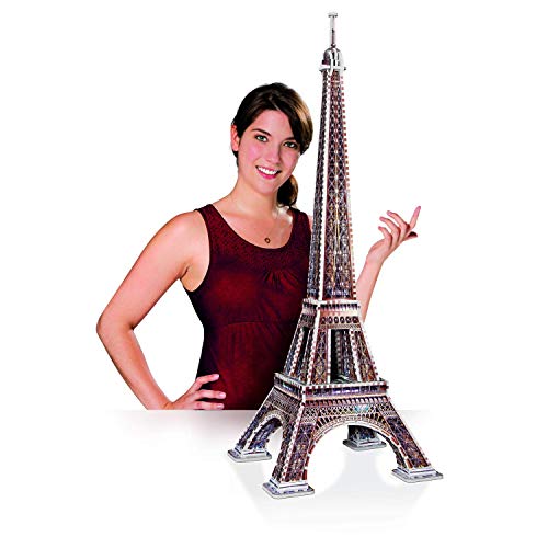 Wrebbit3D | Eiffel Tower (816pc) | 3D Puzzle | Ages 14+
