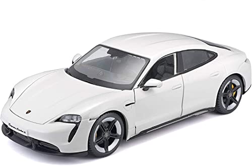 Bburago B18-21098 Porsche 1:24 TAYCAN, White