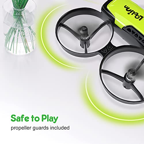 Loolinn | Drone for kids with camera- Mini Drone, FPV Real-Time Transmission Photos and Videos | Adjustable camera, RC Quadcopter with Three Batteries (Gift idea)