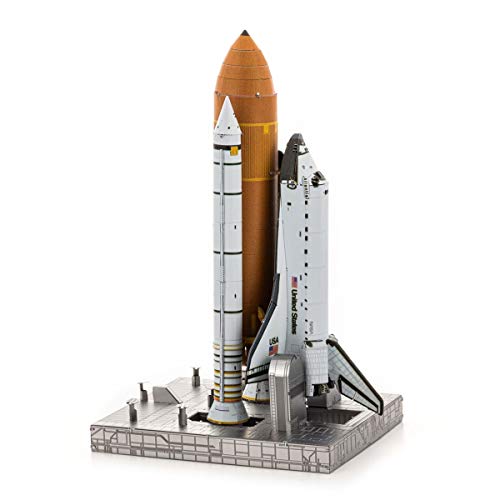 Metal Earth Space Shuttle Launch Kit Premium Iconx 3D Laser Cut Colour Miniature Model Kit