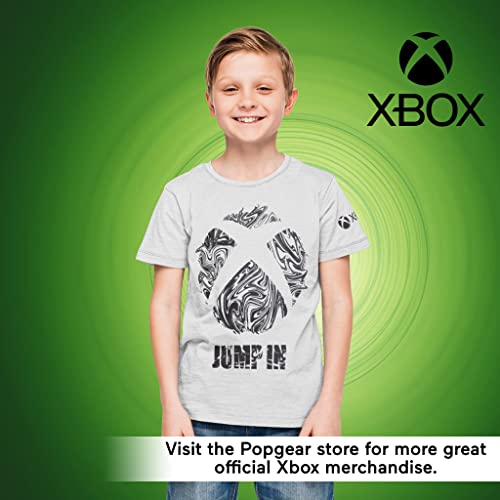 Xbox Jump in T-Shirt, Kids, 5-14 Years, Grey, Official Merchandise