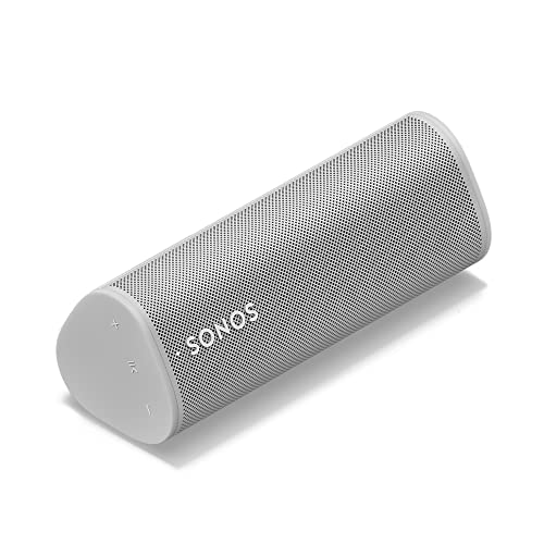 Sonos Roam SL. Experience size-defying sound at home and on the go with this lightweight, outdoor-ready portable speaker with up to 10 hours of battery life and AirPlay2 compatible. (white)
