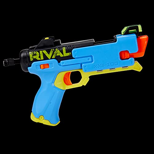 NERF Rival Fate XXII-100 Blaster, Most Accurate Rival System, Adjustable Rear Sight, Breech Load, Includes 3 Rival Accu-Rounds