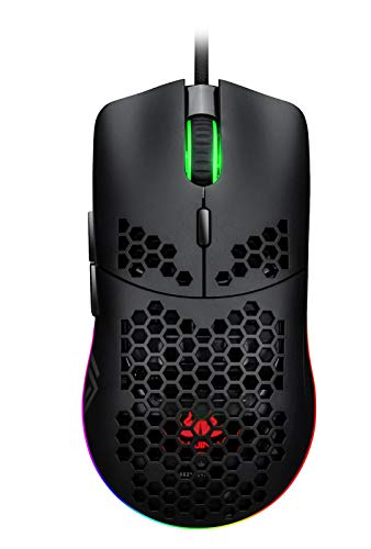 Gaming Mouse SUMVISION RAIJIN X Gaming PC Wired USB Mouse Macro Programmable Software 16.8M Colour RGB LED 30G 12,400 DPI Ergonomic Computer Mice Apple Mac Windows 11 (UK DESIGN FREE UK TECH SUPPORT)