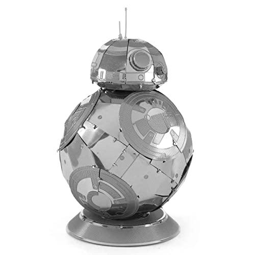 Metal Earth Fascinations Star Wars BB-8 3D Metal Model Kit Bundle with Tweezers