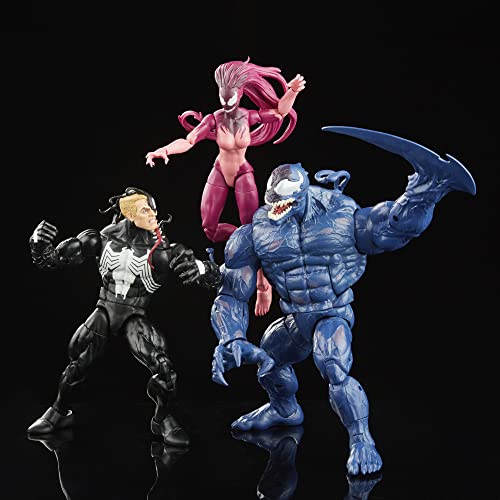 Hasbro Marvel Legends Series Venom Multipack Action Figure 6-inch Scale Collectible Toy, 4 Accessories