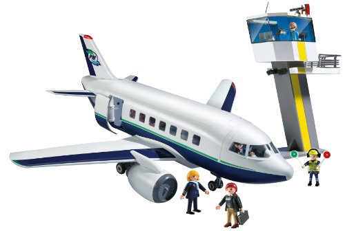 Playmobil 5261 Cargo & Passenger Jet, Fun Imaginative Role-Play, PlaySets Suitable for Children Ages 4+