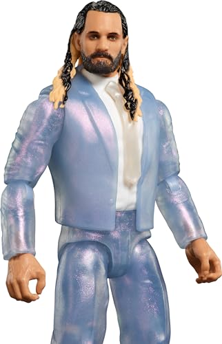 Mattel WWE Action Figure, 6-inch Collectible Seth Rollins with 10 Articulation Points & Life-Like Look, HTW18