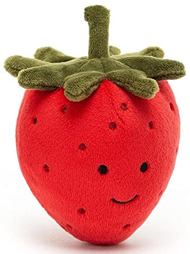 Jellycat Fabulous Fruit Strawberry Collectable Plush Decoration