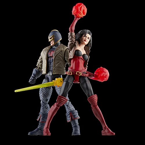 Marvel Hasbro Legends Series Black Knight Sersi, Avengers 60th Anniversary 15-cm Action Figures