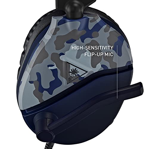 Turtle Beach Recon 70 Camo Blue Gaming Headset for PS5, PS4, Xbox Series X|S, Xbox One, Nintendo Switch & PC