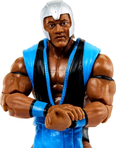 WWE Action Figures, WWE Elite Farooq Asad Figure with Accessories, Collectible Gifts