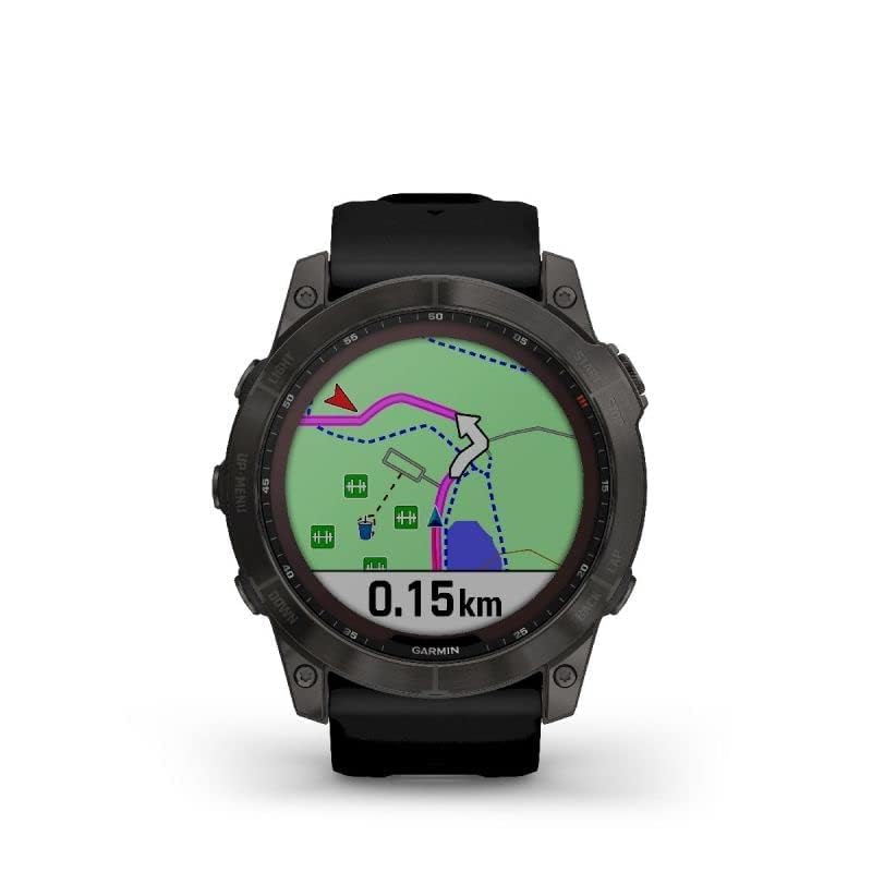 Garmin Fenix 7X Sapphire Solar - Carbon Grey DLC Titanium