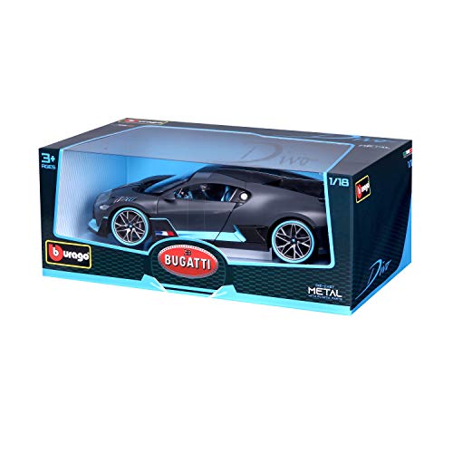 Bburago 15611045BK Bugatti 1:18 DIVO, Multicoloured