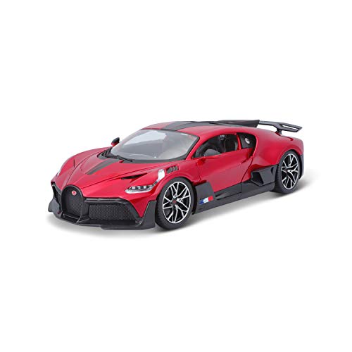 Bburago 18-11045R Bugatti Divo 1:18 Scale Model car, red