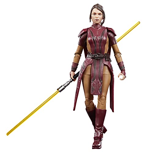 Star Wars Hasbro The Black Series Bastila Shan, Knights of the Old Republic Action Figures, Multicolor, Small, 15 cm