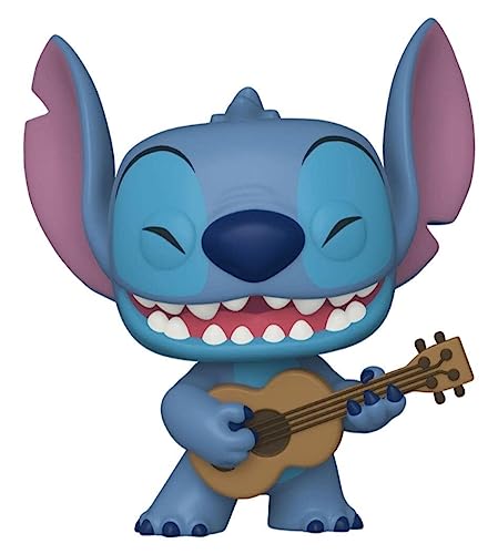 Funko Pop! Disney: Stitch With Ukulele - Lilo and Stitch - Collectable Vinyl Figure - Gift Idea - Official Merchandise - Toys for Kids & Adults - Movies Fans - Model Figure for Collectors and Display