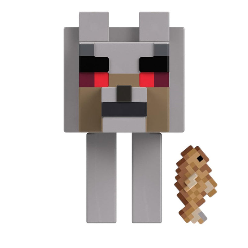 Minecraft 3.25'' Figures - Hostile Wolf Build A Portal